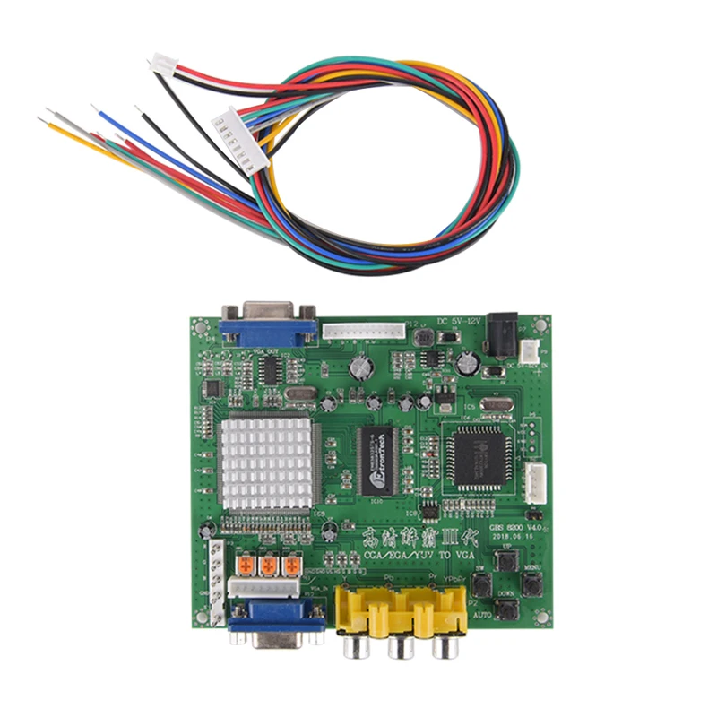 1pc ̵  RGB/CGA/EGA/YUV-VGA HD    HD9800/GBS8200  ׸ 