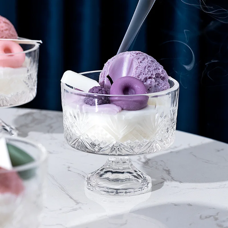 Blueberry Ice Cream Candles