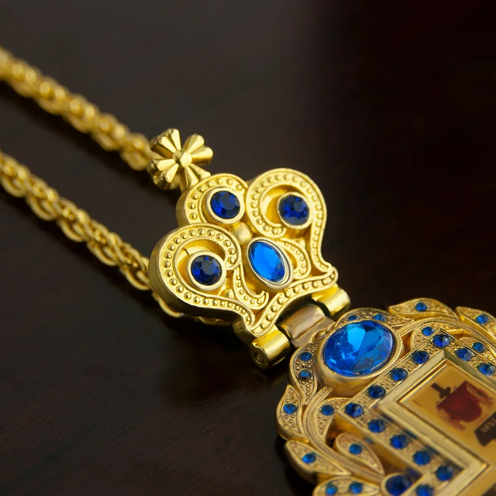 Religious ritual accessories Greek Orthodox Church hollowing process bishop's pectoral cross necklace for priest ordination