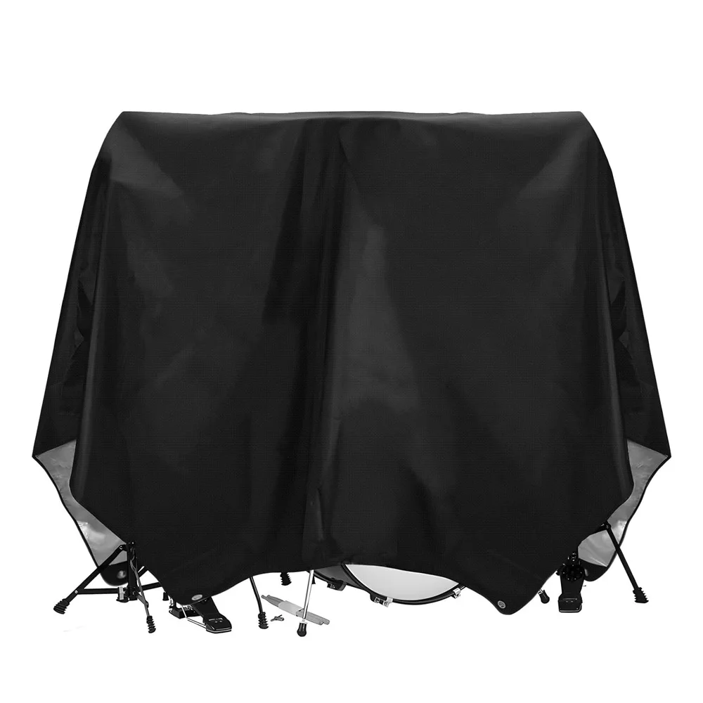 Oxford Cloth Drum Set Dust Cover Household Music Equipment Protective Cover Outdoor Drum Set Rain Proof Cover 275x200cm Speaker Cover