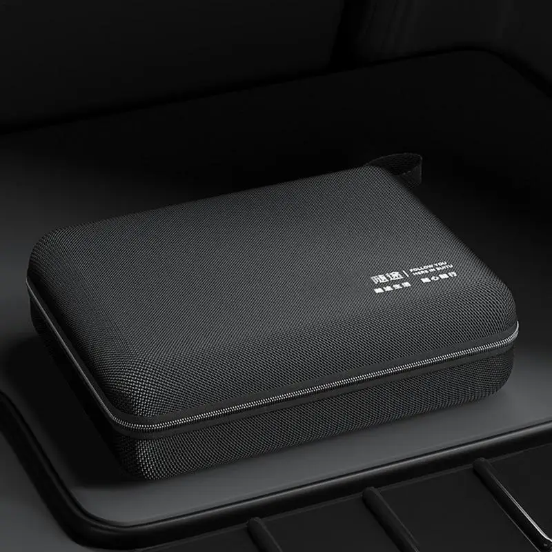 Car Vacuum Cleaner Storage Bag car vacuum cleaner bag Portable Air Pump Dustproof Case Headphone Charger Data Cable Storage Organizer Carrying Case
