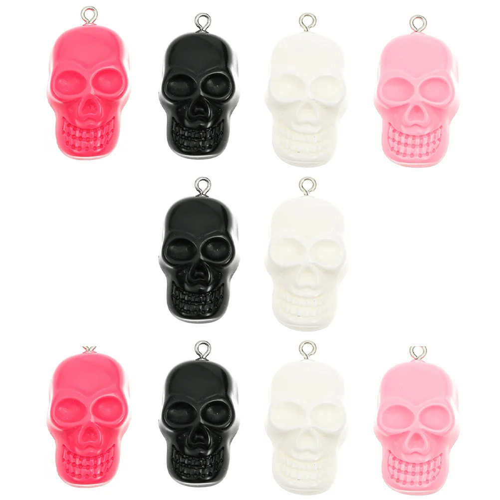 

10 Pcs Pendant Keychain Necklace Decorative Charms Amulet Jewelry Making Resin Bracelet DIY Accessories Materials
