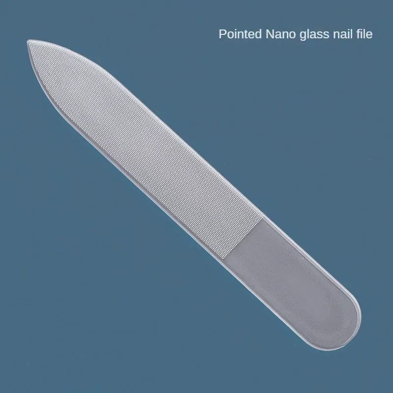 Professional Sanding Transparent Nail File Nano Glass Nail Files Polishing Files Grinding Equipment Manicure Art Tools Whit Box