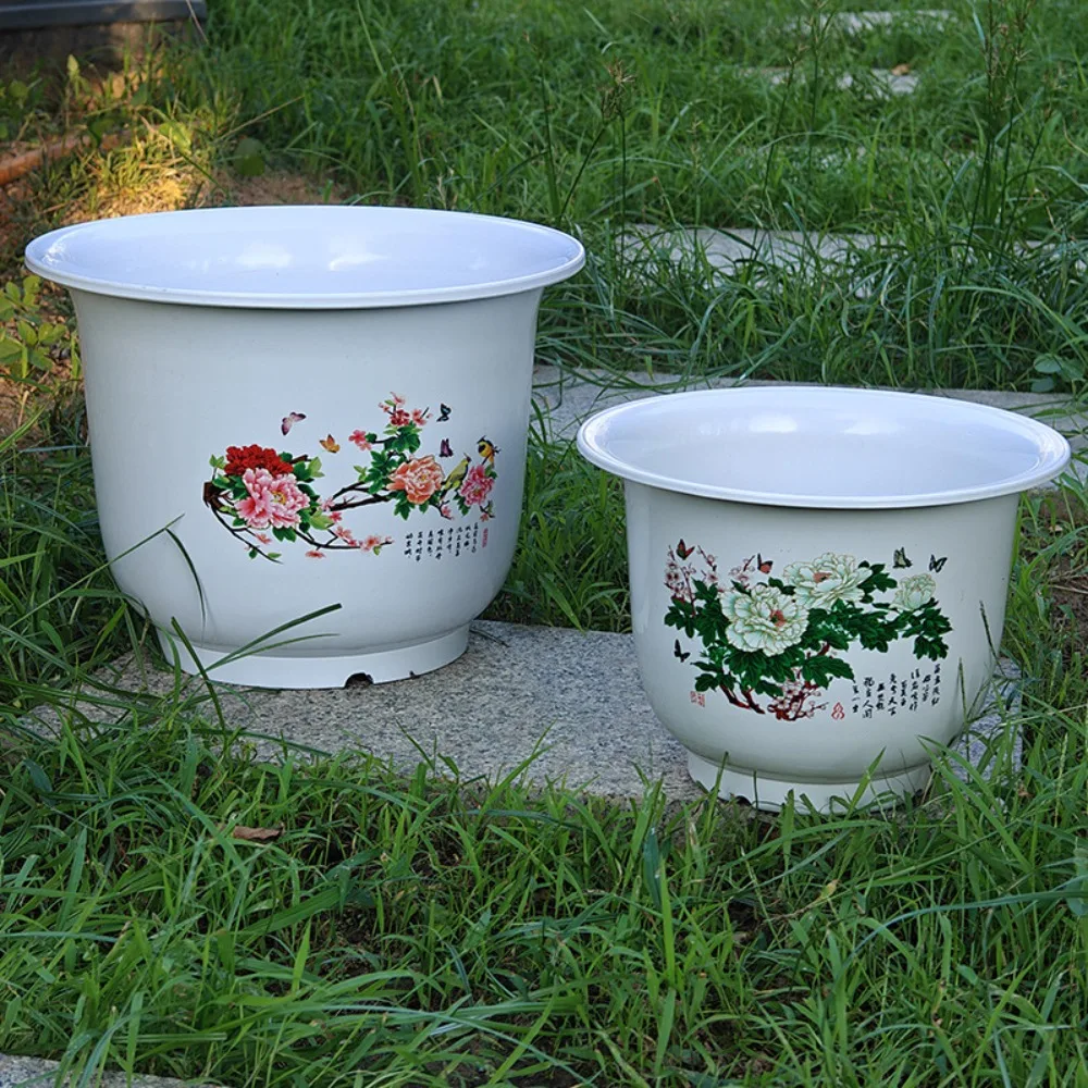 Resin Decorative Flower Pot 1