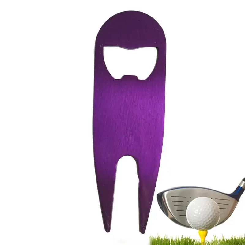 

Golf Divot Repair Tool Divot Tool Ball Marker Stainless Steel Repair Tools For Putting Alignment Bottle Opener Groove Cleaner