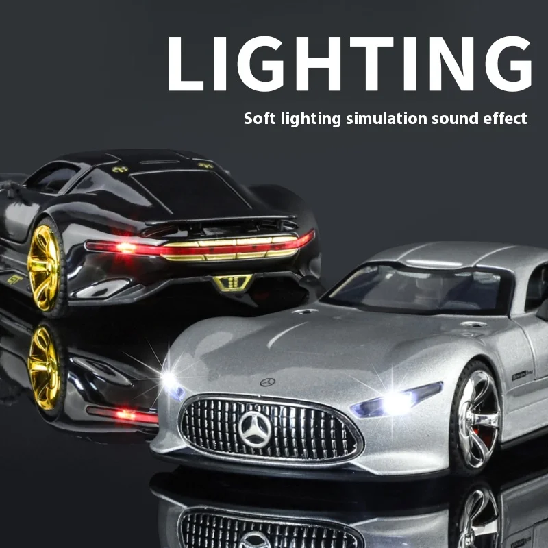 TGRCM-CZ Compatibile con auto giocattolo Rolls-Royce Phantom da 1/32 con suono e luce, per TGRCM-CZ Compatibile con auto giocattolo Rolls-Royce Phantom da 1/32 con suono e luce, per