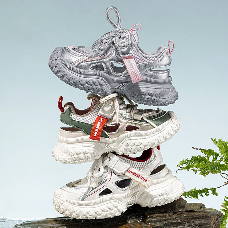Non-slip Children Sneaker Kids Sandal for Girls and Boys Summer Toddlers Sport Beach Sandals Sports Running Shoes