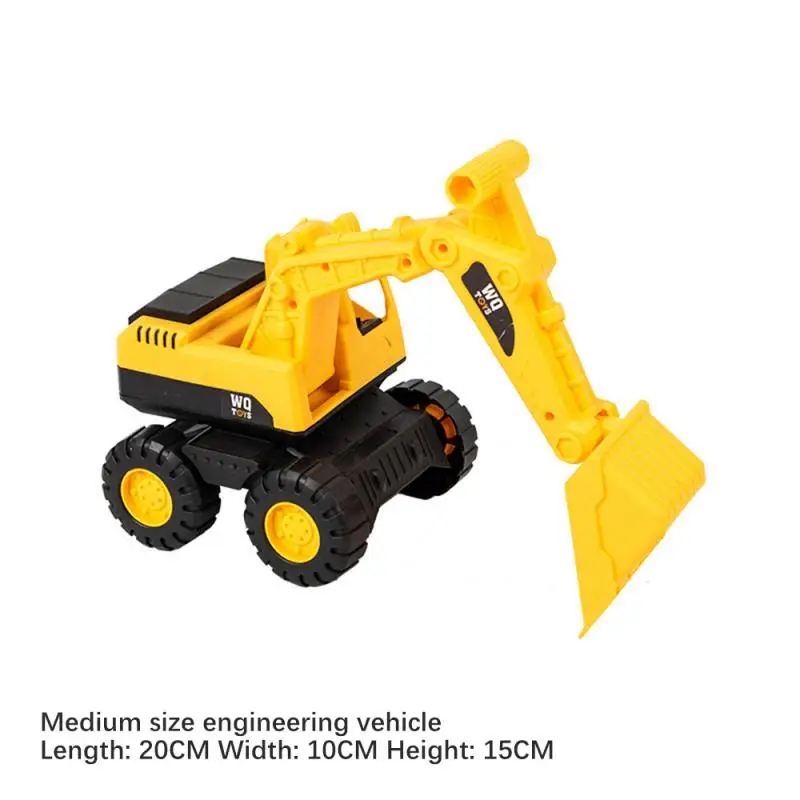 Kids Engineering Truck Car Toy Snow Beach Play Sand Toys Children Gifts Toys For Seaside Play Sand Snow Excavator Bulldozer Set 5