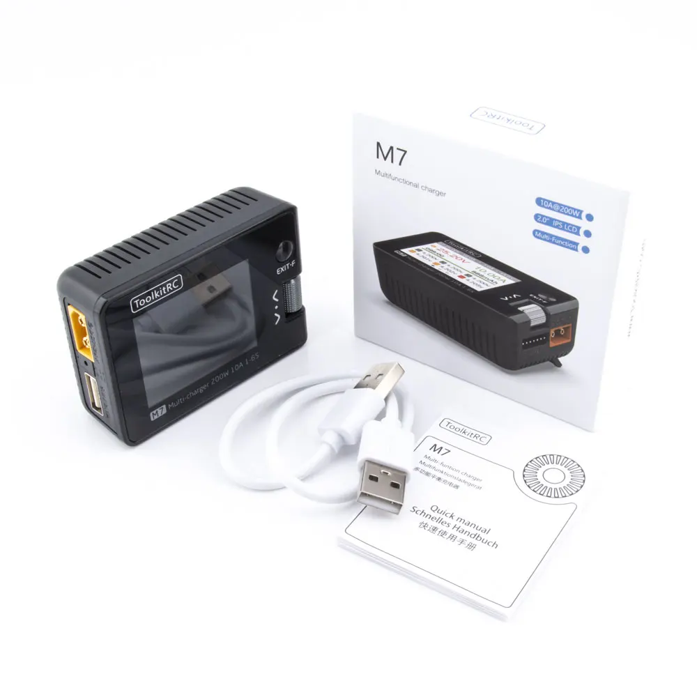ToolkitRC M7 200W 10A DC 뷱  , 1-6S Lipo ͸,   ˻ ESC ׽ ű Si 