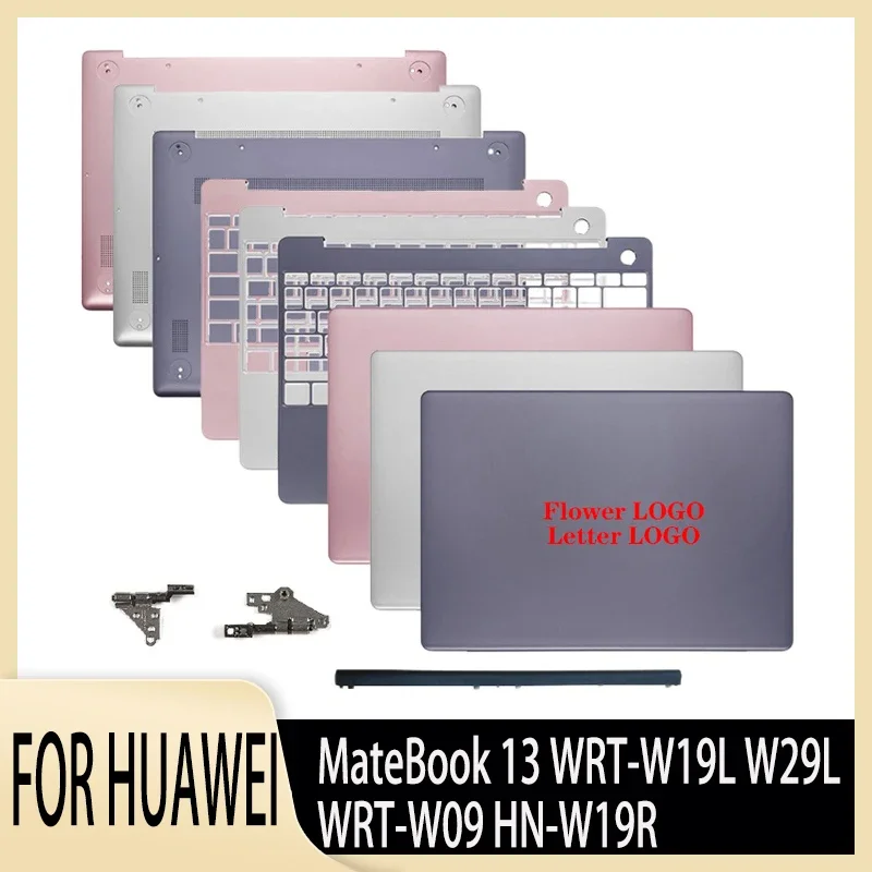 

NEW Laptop For HUAWEI MateBook 13 WRT-W19L W29L WRT-W09 HN-W19R LCD Back Cover/Hinges Cover/Palmrest/Bottom Case