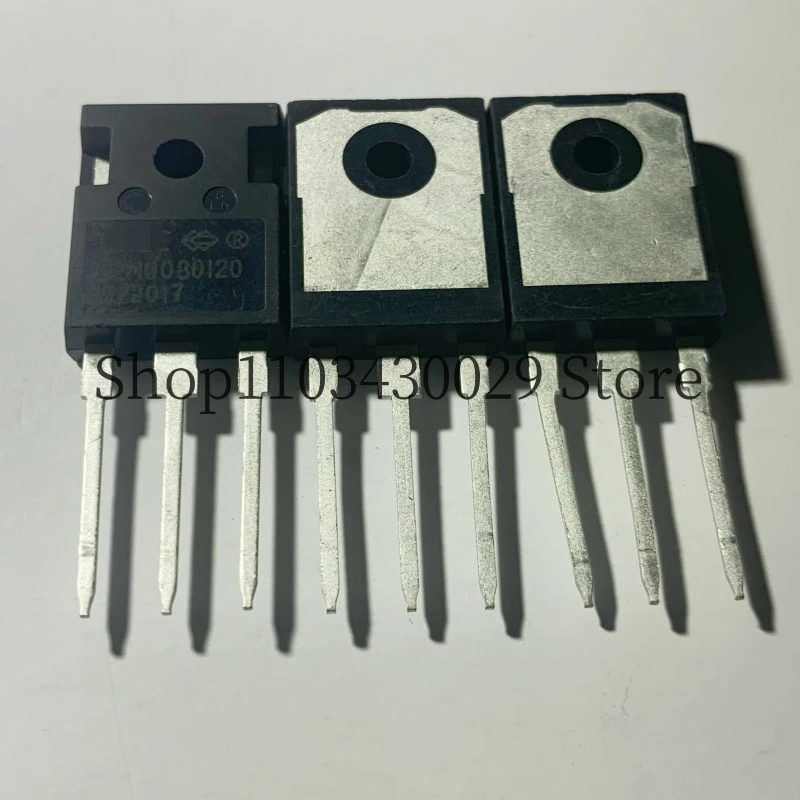 

10Pcs New Original C2M0080120D C2M0080120 TO-247 31.6A 1200V Silicon Carbide MOSFET Field Effect