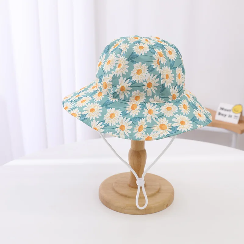 New Summer Panama Children's Breathable Fisherman Cap Baby Sun Hat Boys Girls Bucket Hat Toddler Kids Beach Sun Cap 5