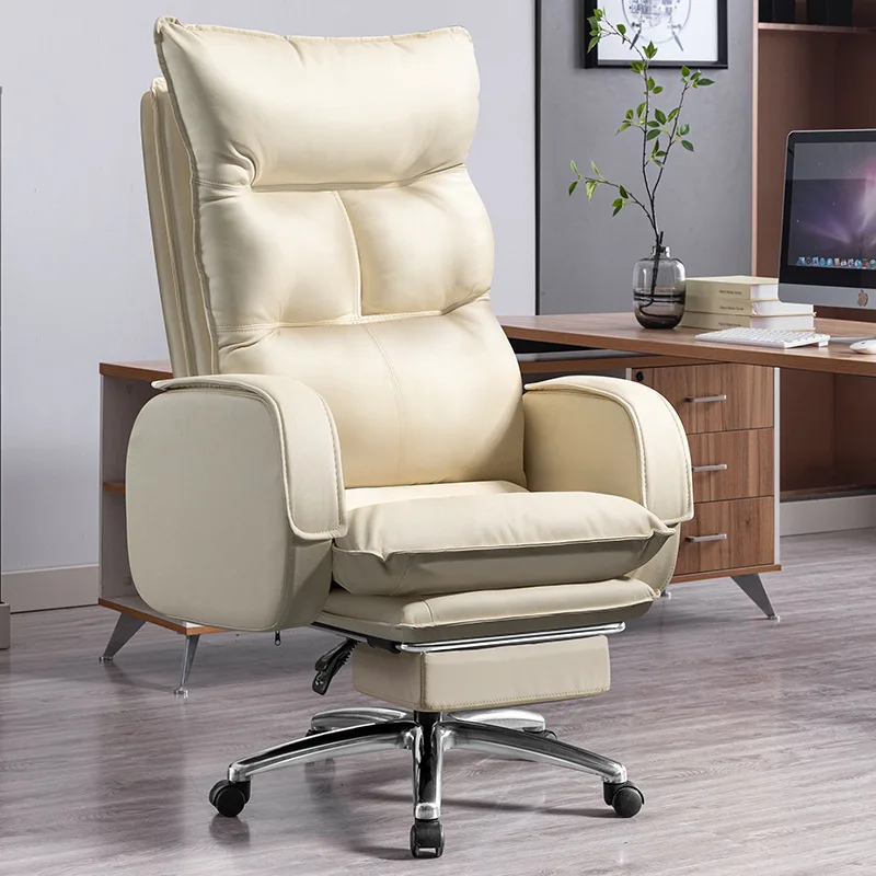 design simplicity office chairs comfort handrail living room ergonomic office chairs sedentary rotate cadeira furniture qf50oc Computer Office Chair Executive Boss Modern Lumbar Ergonomic Back Support Wheels Comfort Chairs Leather Meubles Design Furniture