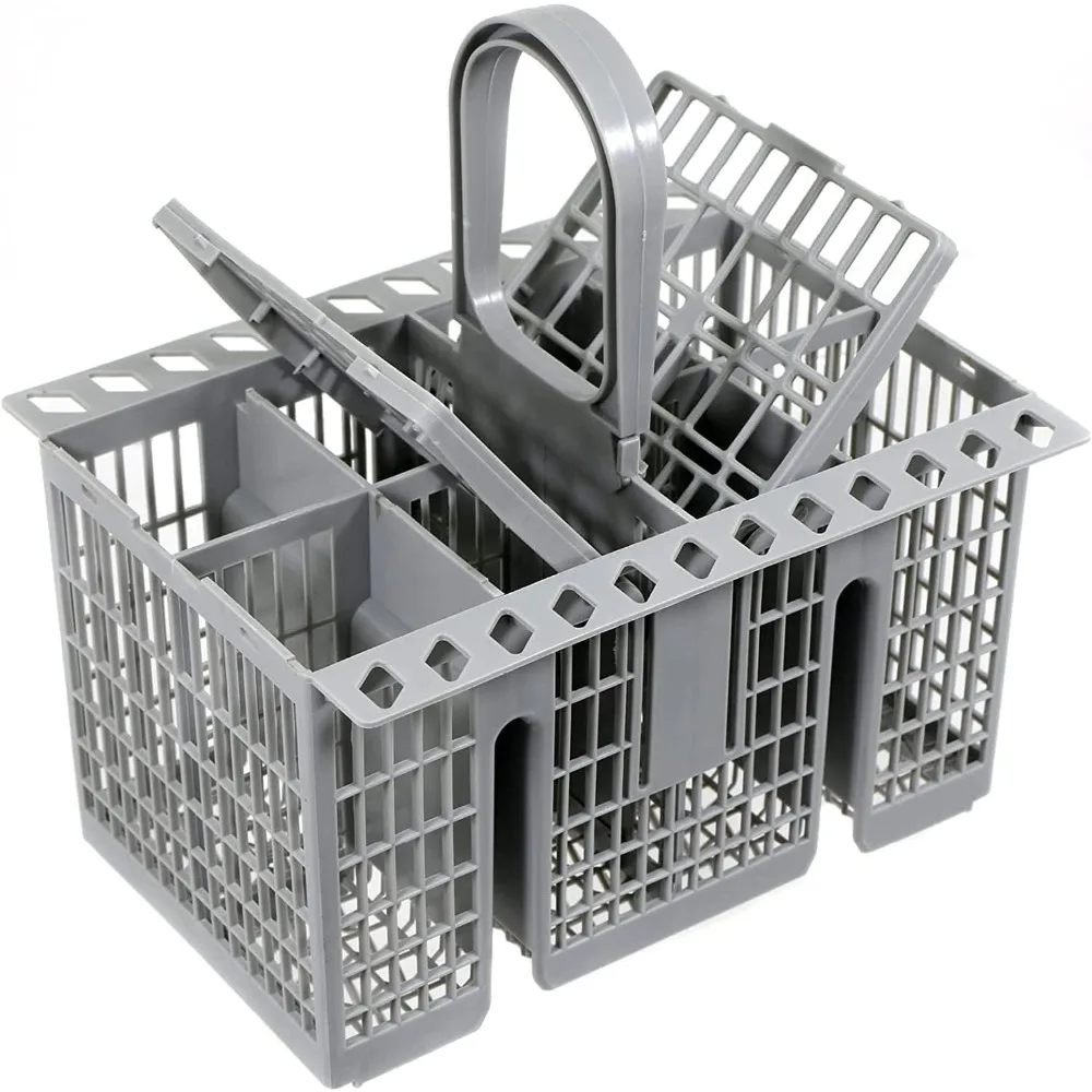 Dishwasher Cutlery Basket for Hotpoint 99673-8729,C00257140 C00386607,Compatible with G-E, Whirl-pool, Sam-sung, BO-SCH 3