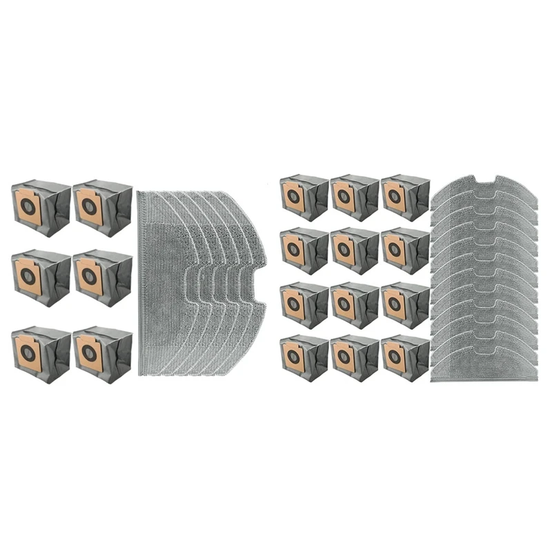 Per Eufy X8 Pro Robot Aspirapolvere Sostituzione Mop Pad Sacchetti Per La Polvere Pezzi Di Ricambio Accessori