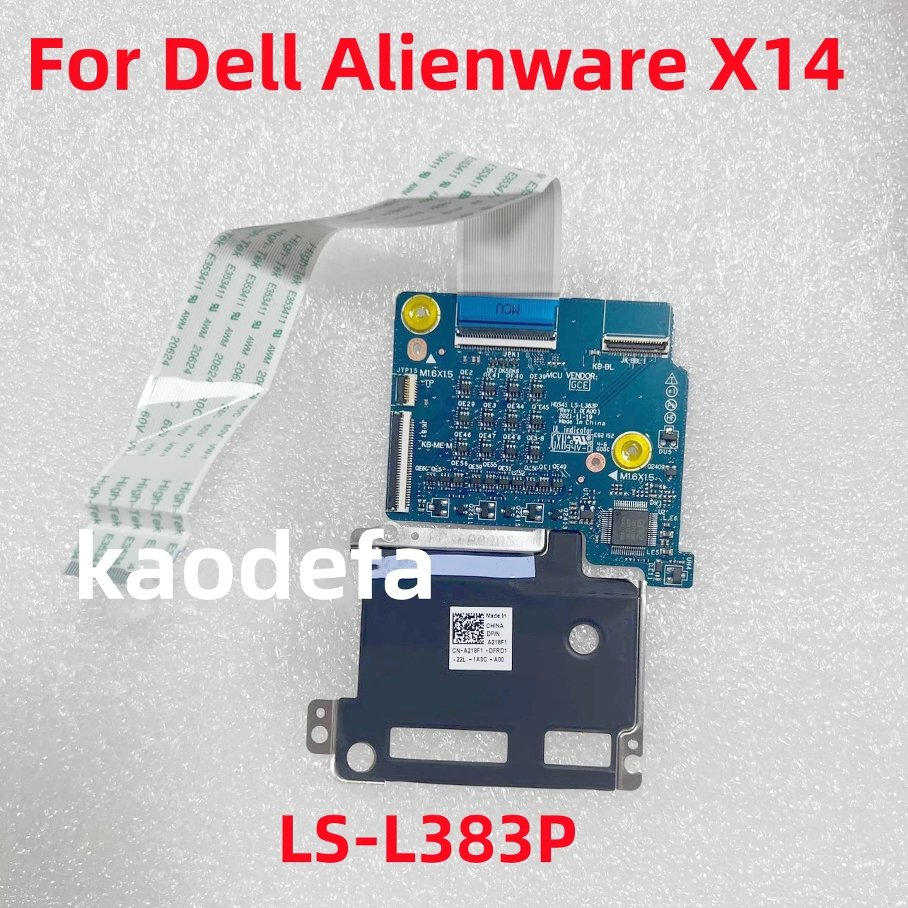 

LS-L383P For Dell Alienware X14 Laptop Keyboard Junction Connect Board CN-09PGVW 09PGVW 9PGVW 100% Test OK