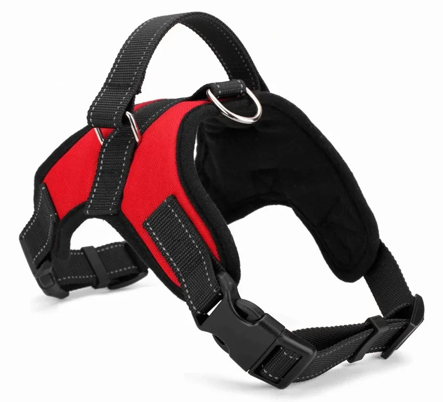Arnés para perros, chaleco de liberación rápida, arnés para mascotas, material de nailon, arnés transpirable para mascotas, arnés ajustable para exteriores para mascotas