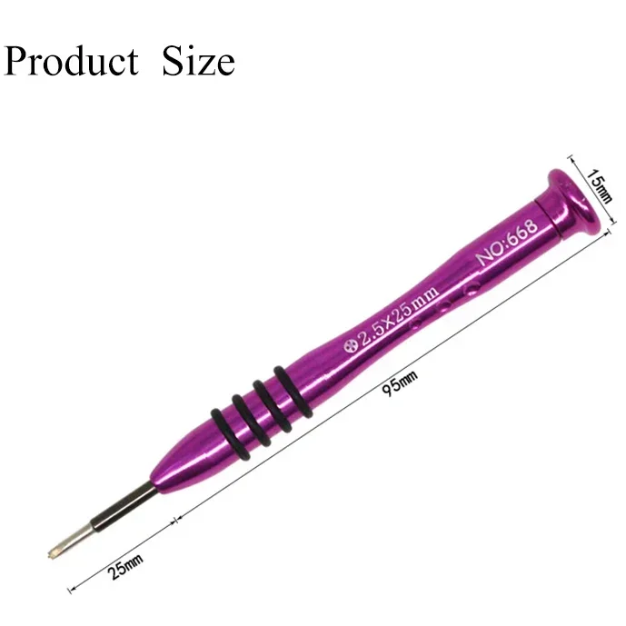 0.6mm 1.5mm 2.0mm Y Tip Triwing Screwdriver for Nintendo Switch JoyCon for iPhone 7 8 Plus for Samsung Gear S3 Smartwatch Repair 3