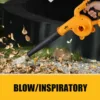 LYUWO 21V Brushless Rechargeable Dual Purpose Powerful Blower With 6-speed Adjustable Household Vacuum Cleaner For Autumn Leaves 3