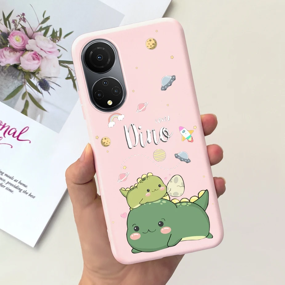 Cute Dinosaur Cartoon Soft Silicone Phone Case -