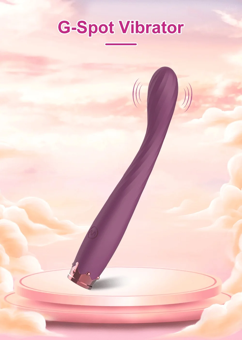 Women's Beginner Finger-Shaped G-Spot Vibrator