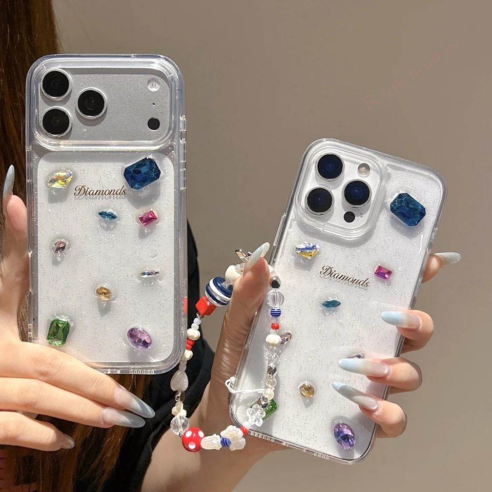 Luxury Diamond Bling Glitter Shockproof Phone Case Cover