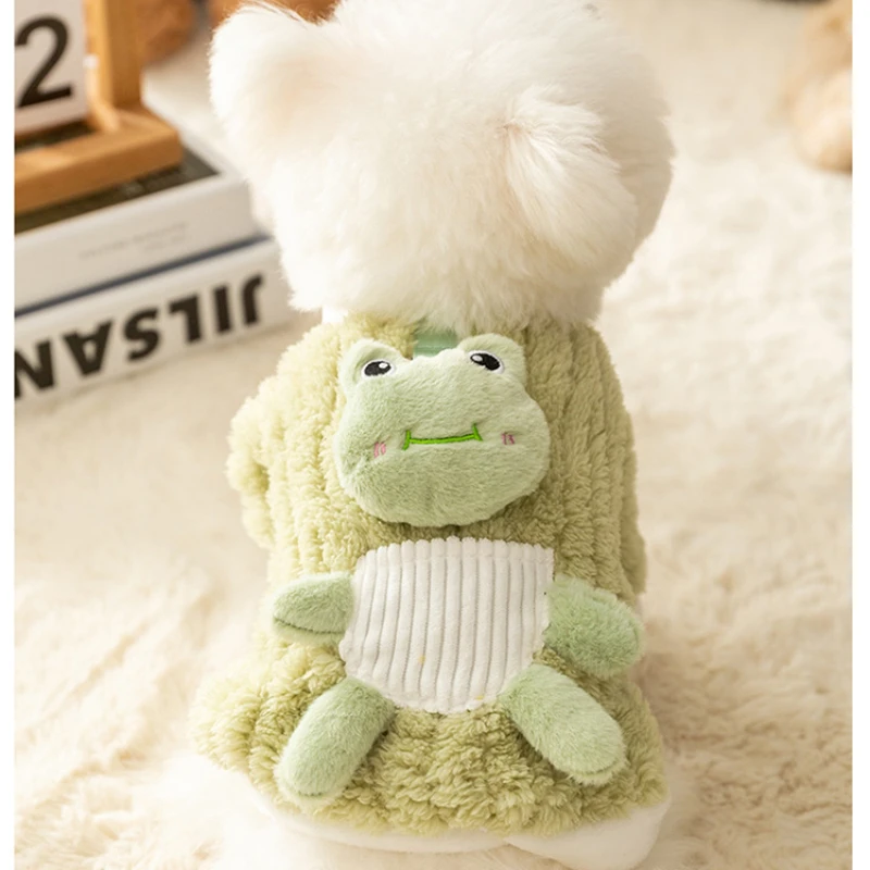 

Свитер для домашних животных милая мультяшная собака пуловер зима осень щенок упряжка кошка модная мягкая толстовка Чихуахуа Померанский Йоркширский терьер