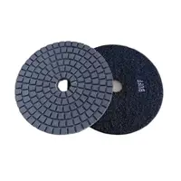 150mm Black Buff Wet Grinding Pad Polishing Disc Buffing Durable Pad Mirror Effect For Granite Marble Floor Stone Abrasive Tool