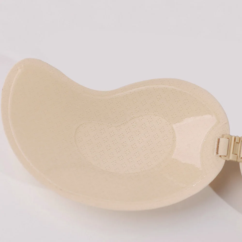 Summer Push up Bra Invisible underwear latest breathable breast petals new materials drawstring silicone invisible chest sticker