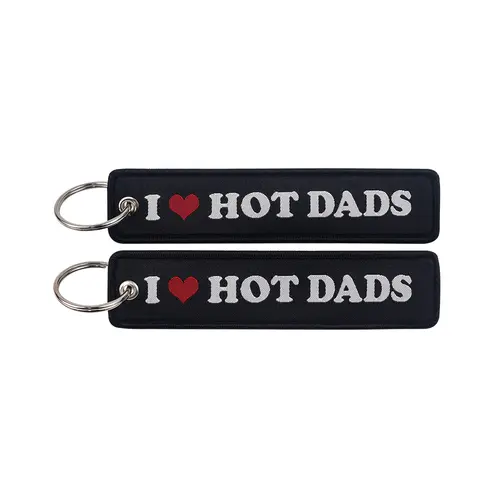 1pcs Computer Pop-up Window Quotes Embroidered Keys Tag Keychains For Motorcycles Backpack Fashion Key Ring Accessories Gifts - Image 86