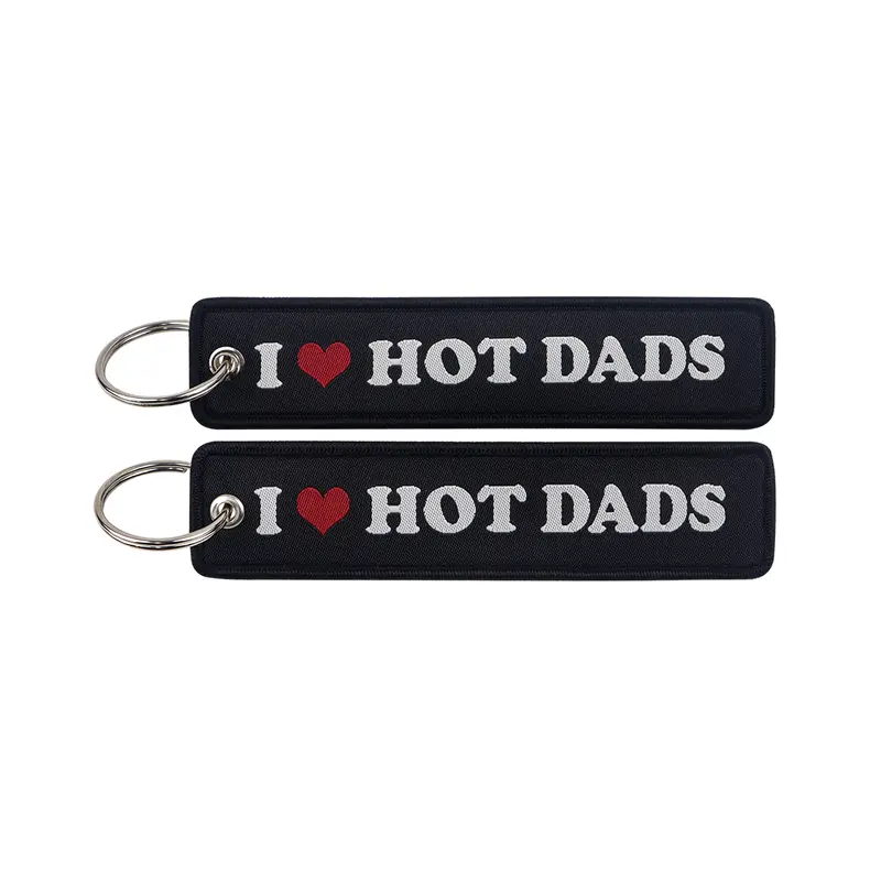 1pcs Computer Pop-up Window Quotes Embroidered Keys Tag Keychains For Motorcycles Backpack Fashion Key Ring Accessories Gifts - Image 86