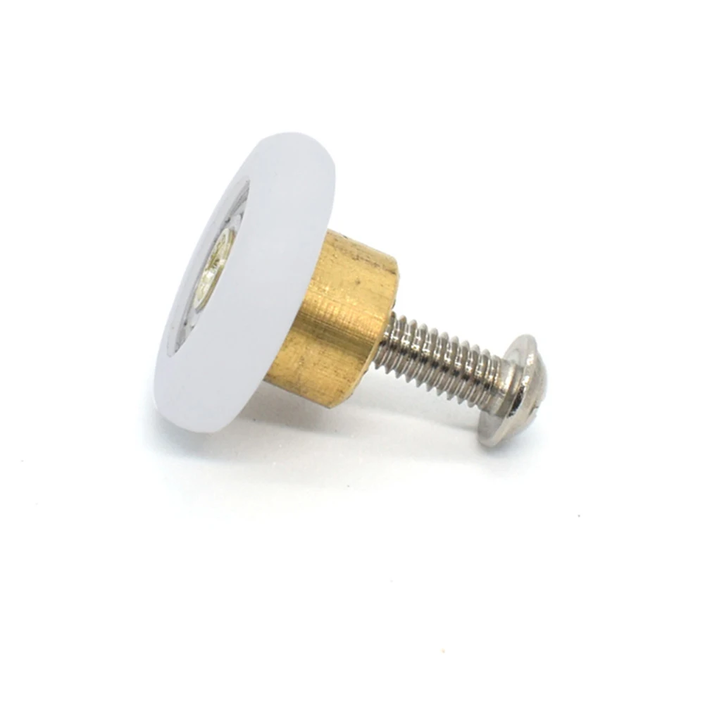 Shower Room Pulley Shower Door Rollers Sliding Door Roller Shower Room Rollers Sliding Door Pulley 8Pcs Set Shower Room Pulley 20mm/23mm/25mm/27cm Brass Single Door Rollers