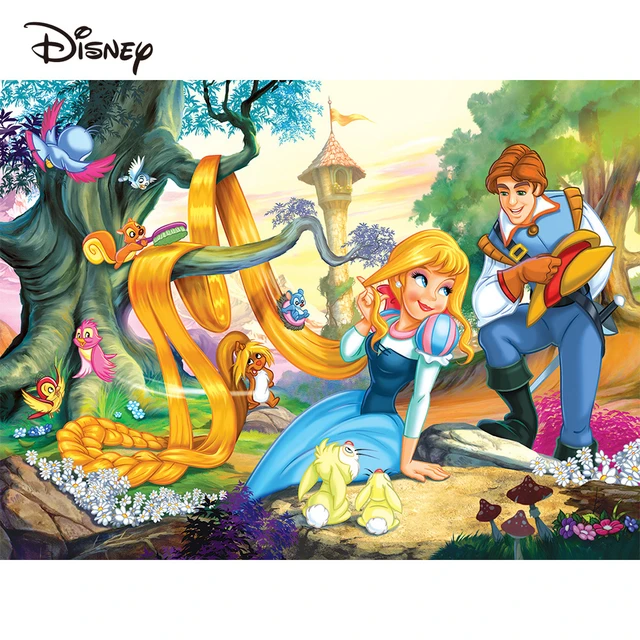 Cartoon Paintings Numbers Paints  Picture Numbers Paint Disney - Disney  Cartoon - Aliexpress
