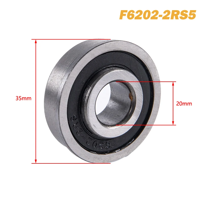

Фланцевый подшипник для сада F6202 -2RS, 1 шт.