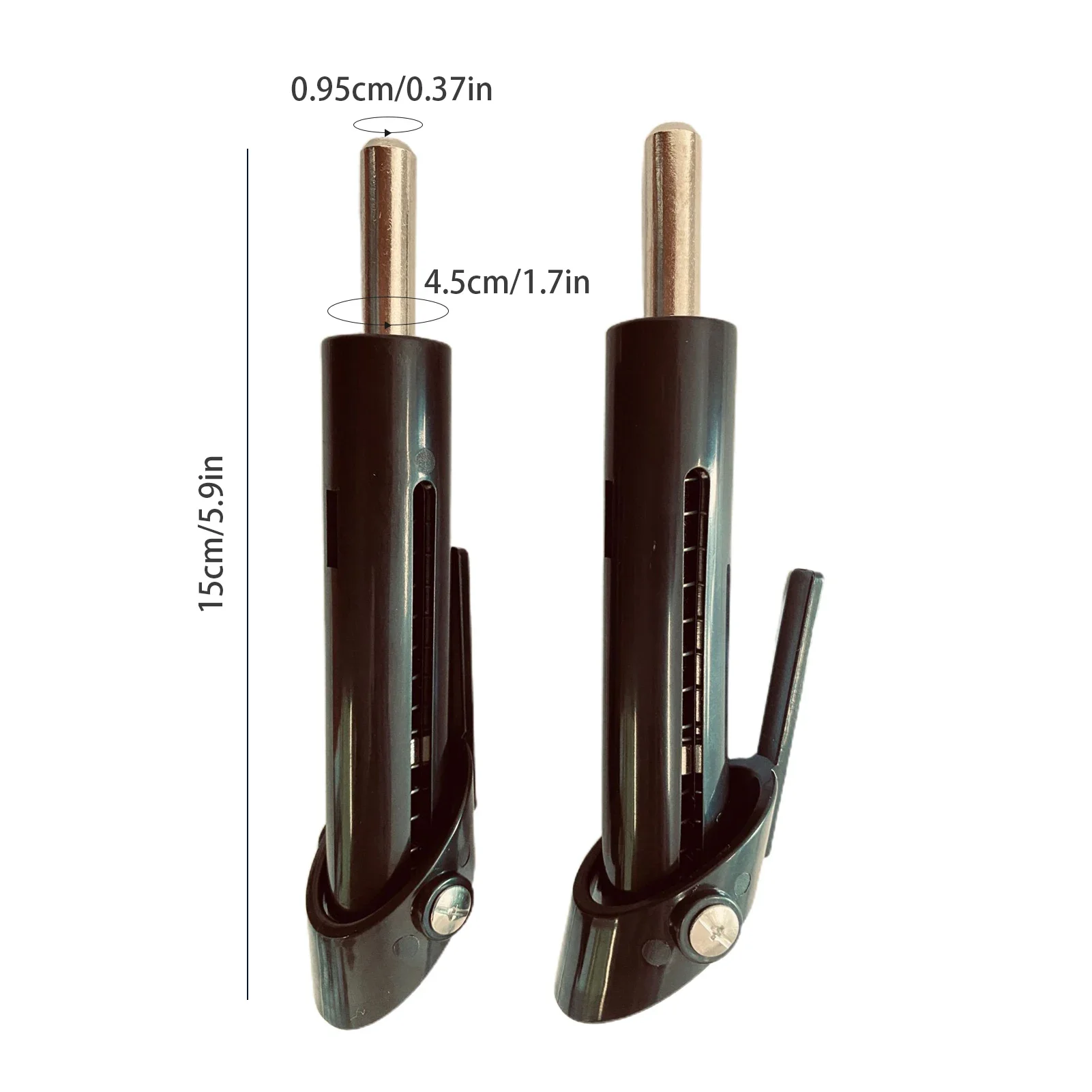 Barbell Clamps 2pcs/set 9.5mm Weight Stack Pin For Fitness Strength Training Weight Machine