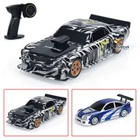 Outdoor Toys 1/43 2.4g Radio Control Drift Car 4WD RC Mini Race Car High-Speed Motor Vehicle Model for Boys Gifts TH23884 2