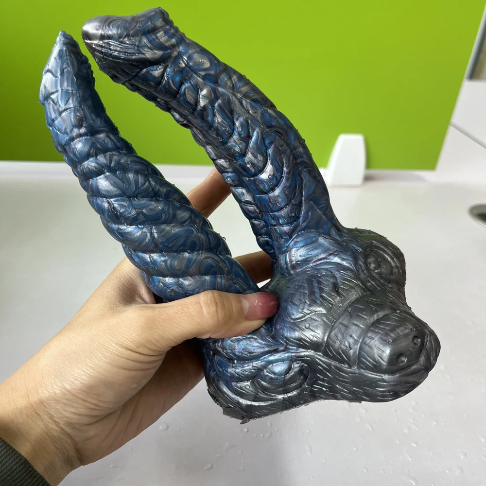 FAAK Limited Edition Silicone Fantasy Dildos Diy Color Anal Plug Sex Toys For Women Men Only 1 Pcs For Each