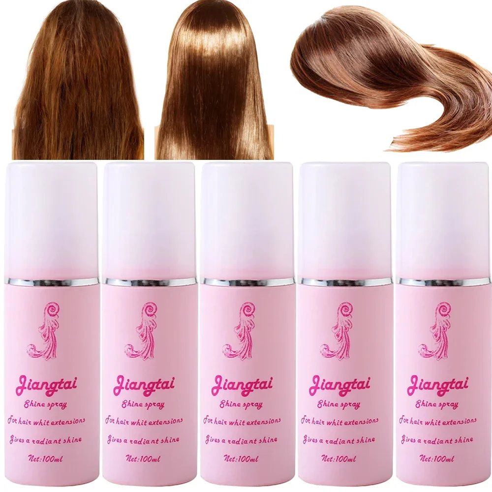 Wig Care Solution Hair System Anti-frizz Smooth Tangles Protection Synthetic Hair Anti-static Conditioner Spray