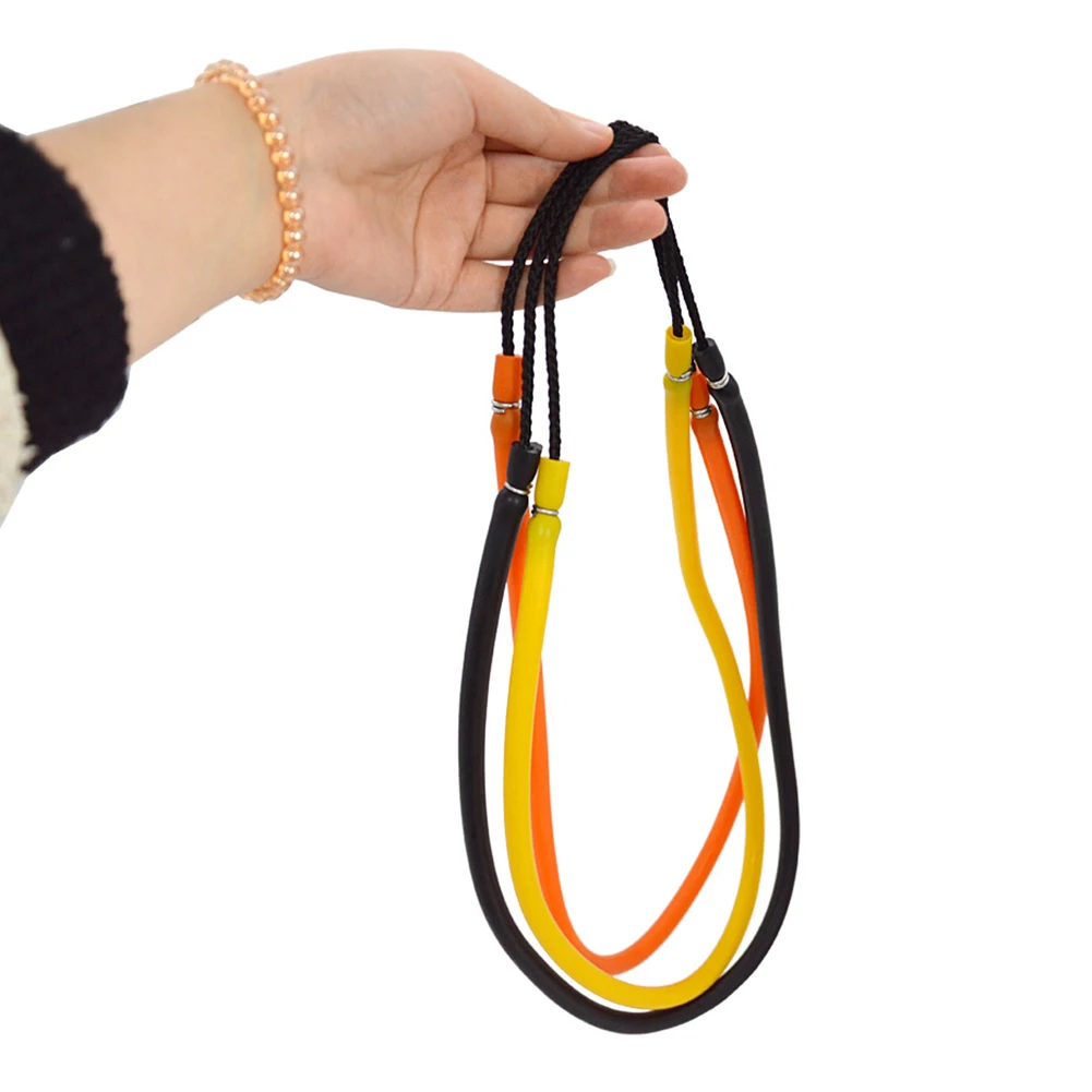 Cable Bracelet in Orange Rubber, 10mm