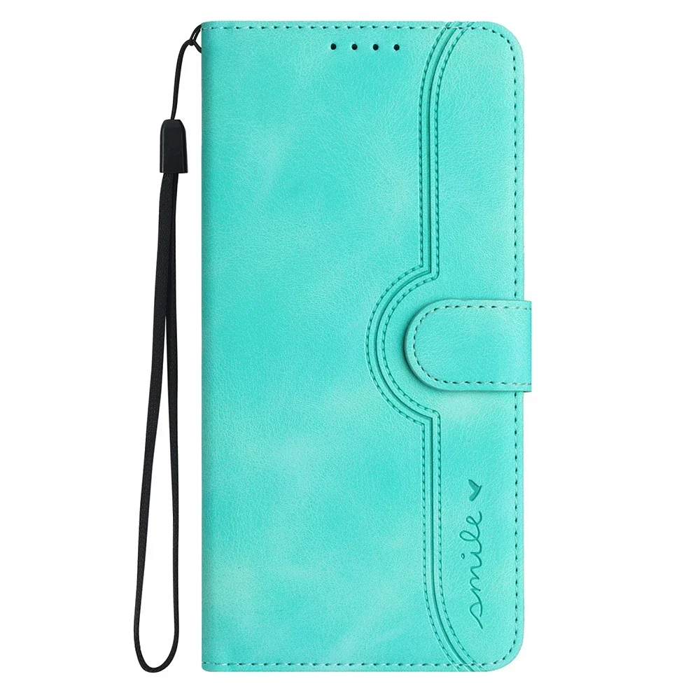 Elegant Leather Flip Wallet Case with Book-Style Card Slot and Phone Cover