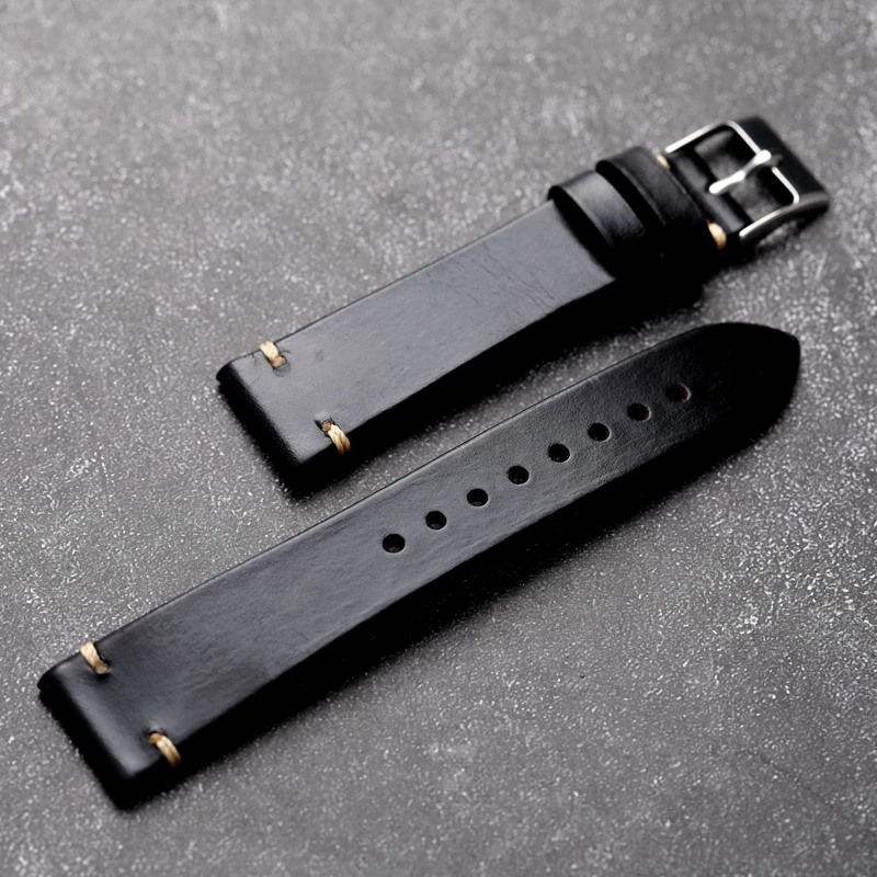 ڵ̵ Horween ũҼ ̱  ð ,   Ƽ Ÿ , Ŀ  Ʈ Ʈ, 18mm, 19mm, 20mm, 22mm