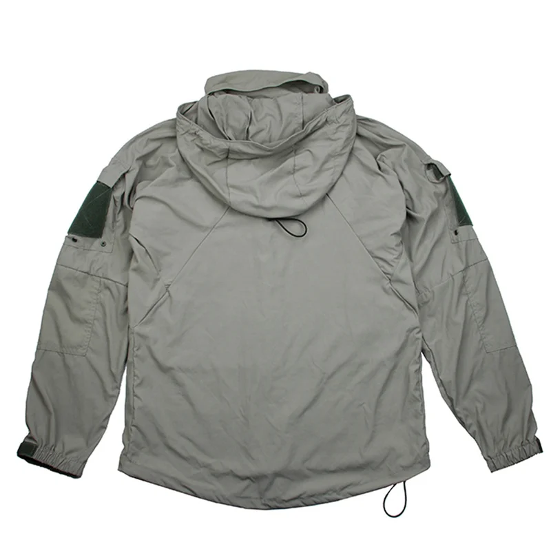 Veste tactique à capuche pour homme, manteau léger à fermeture éclair, Softshell, vêtements tactiques respirants, TMC PCU L5, TMC3229