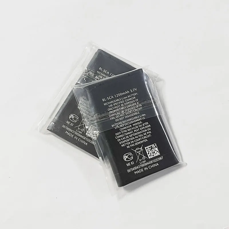 BL-5CB BL5CB Battery 3.7V 1200mAh BL 5CB Mobile Phone Batteries for Nokia 100 101 103 111 105 106 107 1050 3100 5130 6108 - 4