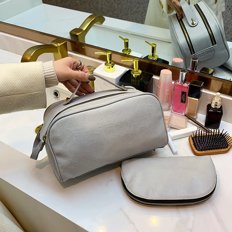 

New Luxury Brand Cosmetic Bags Cases designer Women Makeup Bag Hanging Bathroom Wash Bag Multifunctional Travel Toiletry Bag
