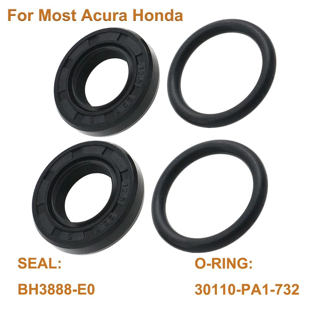 Rubber Distributor Seal Set 4PCS Replace For Honda Acura etc.