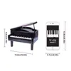 Piano Shape Piggy Bank Money Box Coins Cash Saving Box Safe Deposit Box Living Room Desktop Ornaments Kids Birthday Gift 6