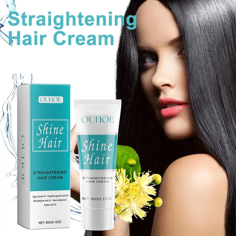 60g Keratin Hair Straightening Cream Professional Damaged Protein Smoothing Curly Treatment Faster Correction Hair Cream Ca Z7Z0