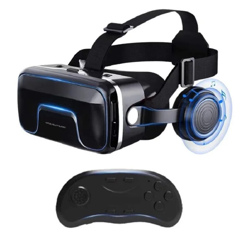Newest Product Upgraded Virtual Reality VR Eyeglasses Headset For 4.0-6 Inch Smartphone VR Eyewear 3D Glasses
