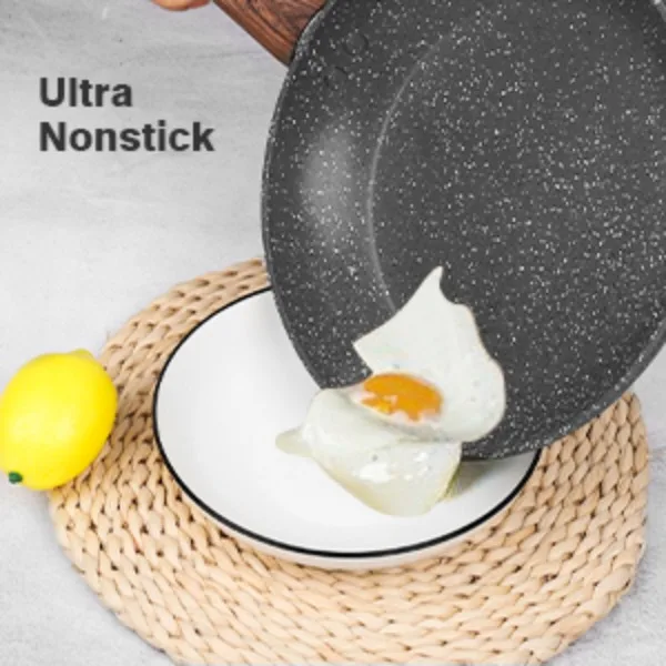 egg sliding out from the pan