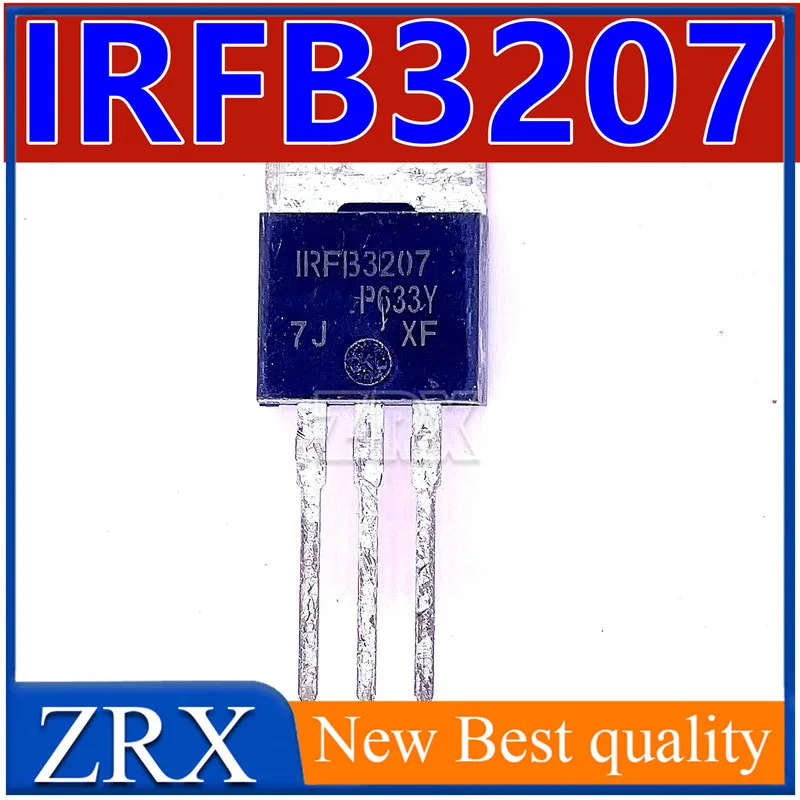 

5 шт./лот IRFB3207 180A/75V TO-220 контроллер инвертор полевой транзистор